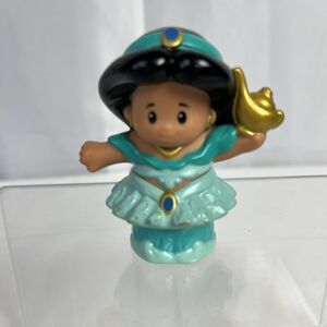 Fisher Price Little People Disney PRINCESS JASMINE Figure With Magic Lamp